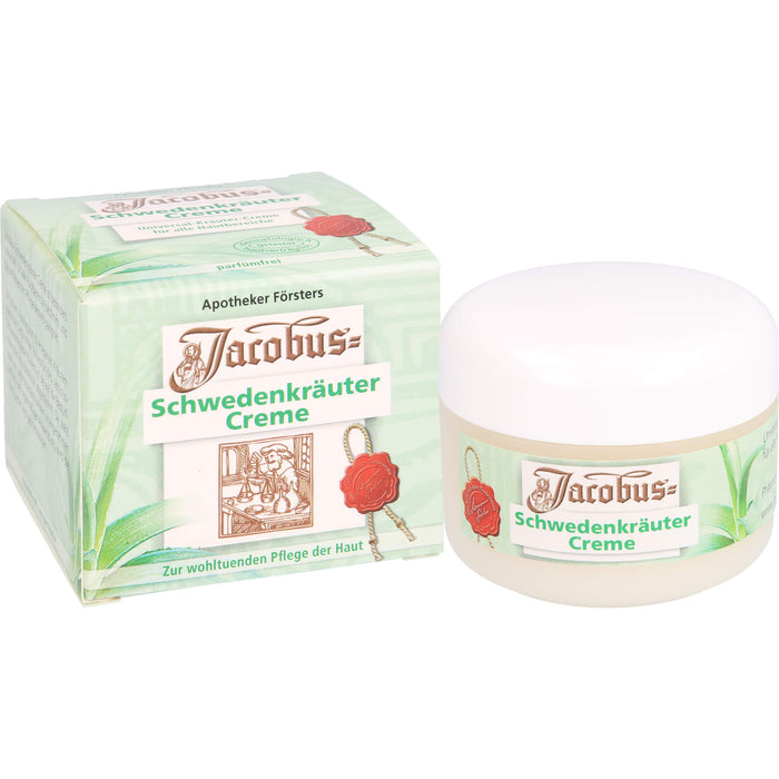 Jacobus Schwedenkräuter Pflege-Creme, 100 ml Cream