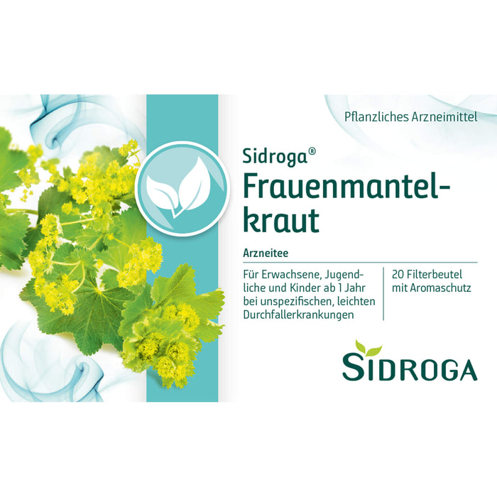 Sidroga Frauenmantelkraut Arzneitee, 20 pc Sac filtrant