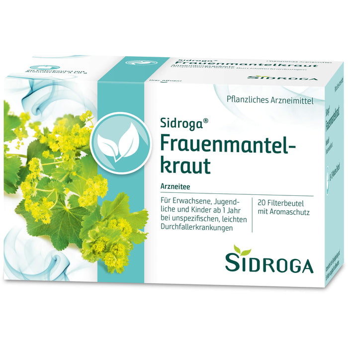 Sidroga Frauenmantelkraut Arzneitee, 20 pc Sac filtrant