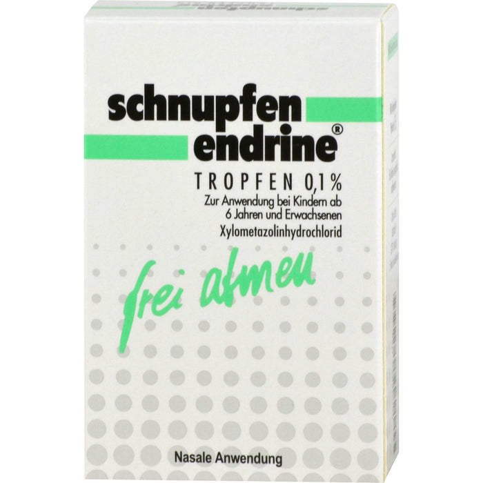 schnupfen endrine Tropfen, 10 ml Lösung