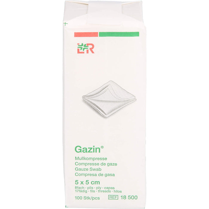 Gazin OP Kompressen 5 x 5 cm, 100 pcs. Compresses