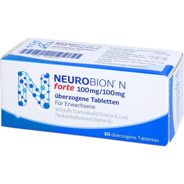 Neurobion N forte Tabletten gegen neurologische Systemerkrankungen, 50 pc Tablettes