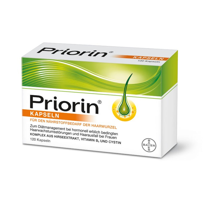 Priorin Kapseln für den Nährstoffbedarf der Haarwurzel, 120 pcs. Capsules