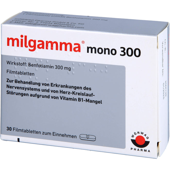 milgamma mono 300 Filmtabletten, 30 St. Tabletten