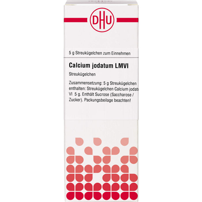 Calcium jodatum LM VI DHU Globuli, 5 g Globuli