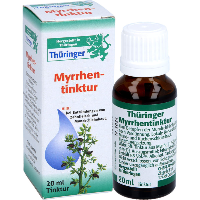 THUERINGER MYRRHENTINKTUR, 20 ml Solution