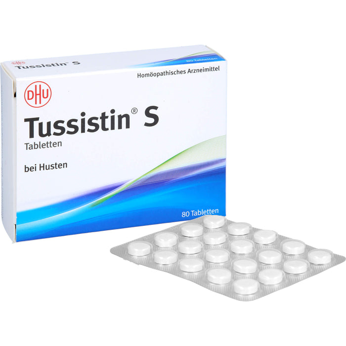 DHU Tussistin S Tabletten, 80 pcs. Tablets