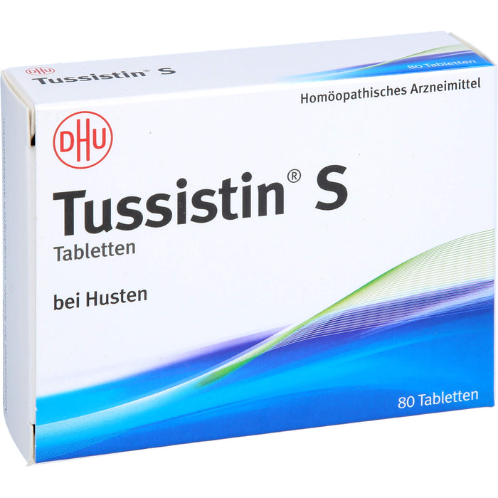 DHU Tussistin S Tabletten, 80 pcs. Tablets