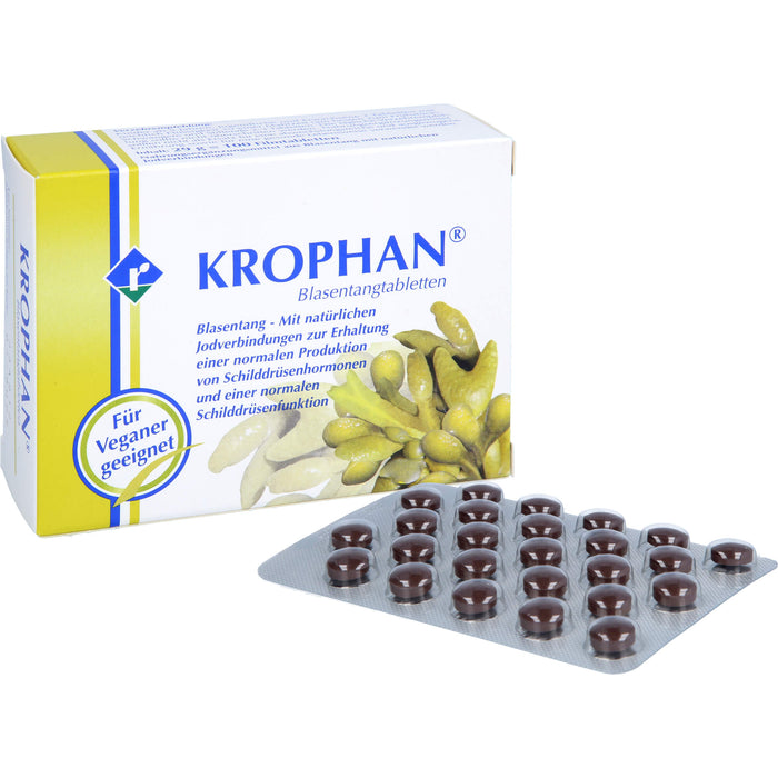 KROPHAN Blasentangtabletten, 100 pcs. Tablets