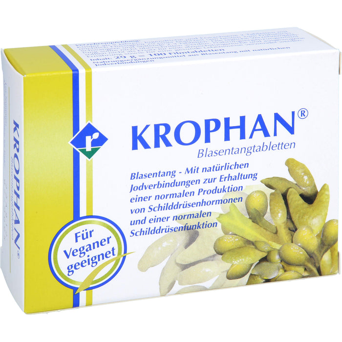 KROPHAN Blasentangtabletten, 100 St. Tabletten