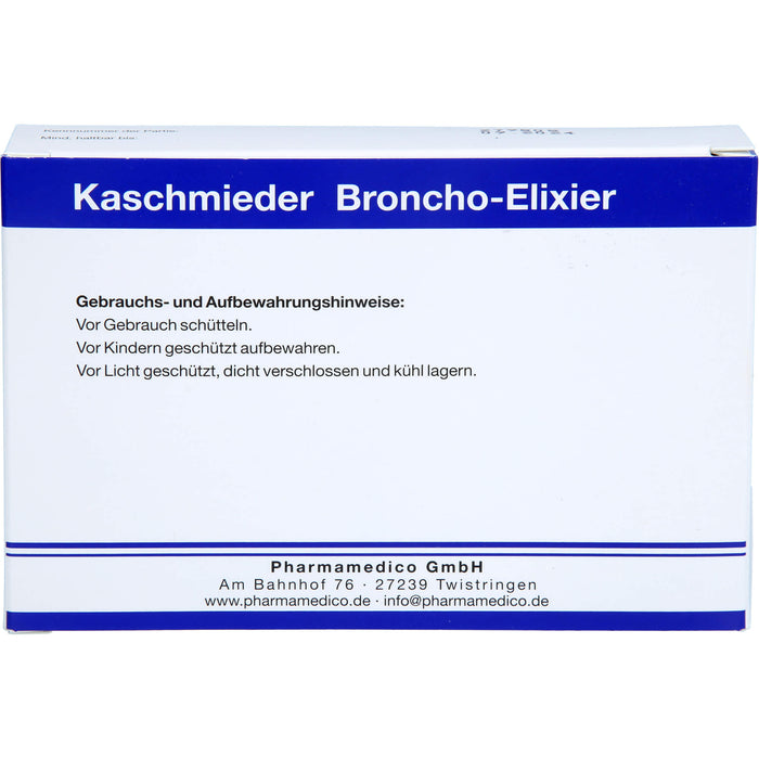 Pharmamedico Kaschmieder Broncho-Elixier für Pferde, 6 pc Bouteilles