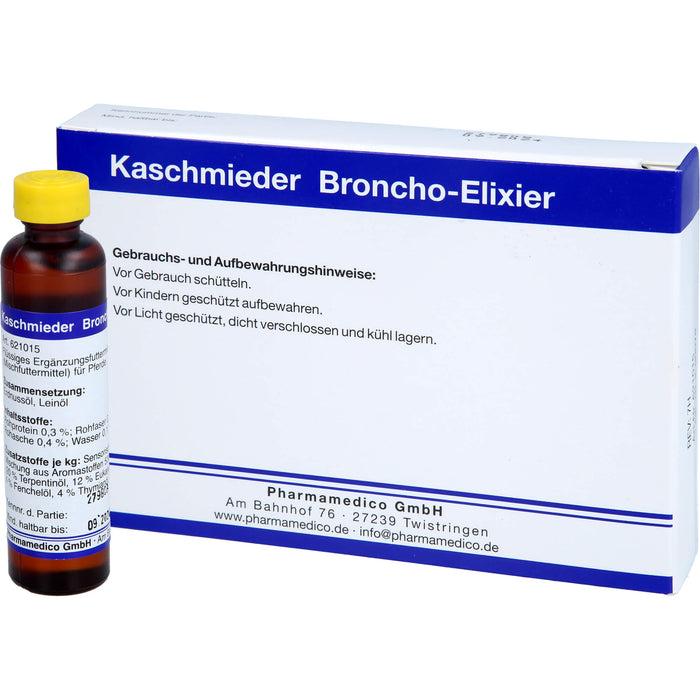 Pharmamedico Kaschmieder Broncho-Elixier für Pferde, 6 pc Bouteilles