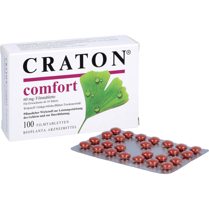 Craton comfort 60 mg Filmtabletten, 100 pc Tablettes