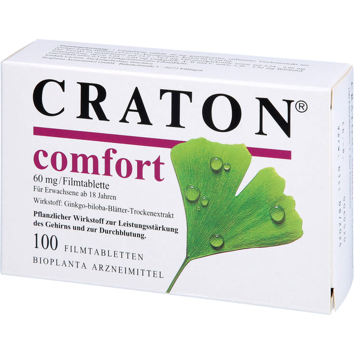 Craton comfort 60 mg Filmtabletten, 100 St. Tabletten