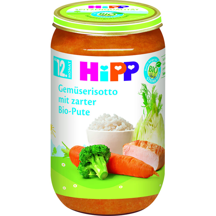 HIPP 6800 Gemüserisotto mit zarter Bio-Pute, 250 g