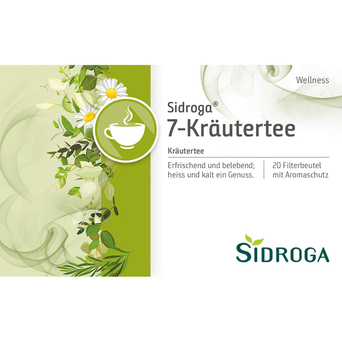 Sidroga Wellness 7-Kräutertee, 20 St. Filterbeutel