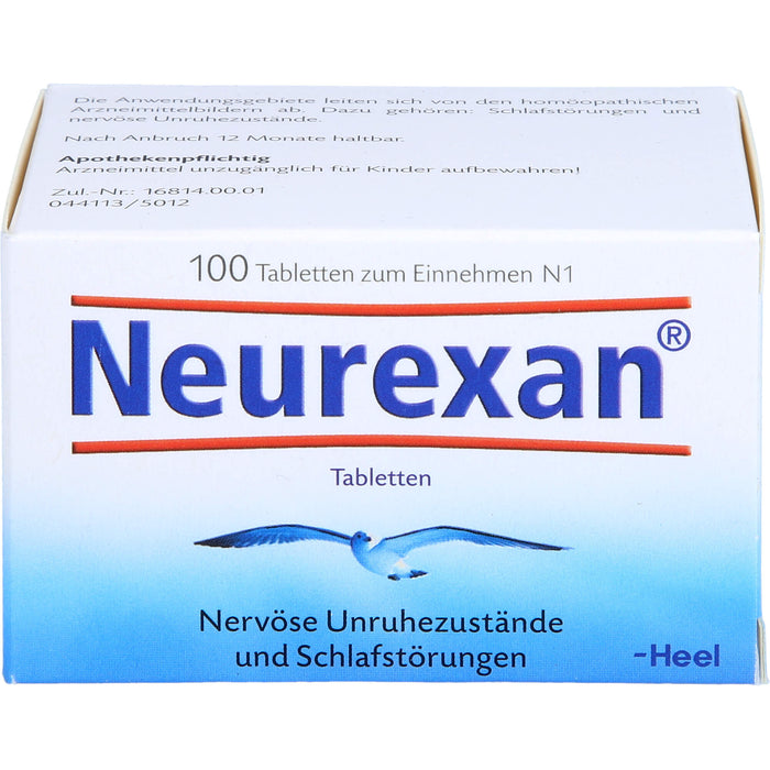 Neurexan Tabletten bei nervösen Unruhezuständen und Schlafstörungen, 100 pcs. Tablets