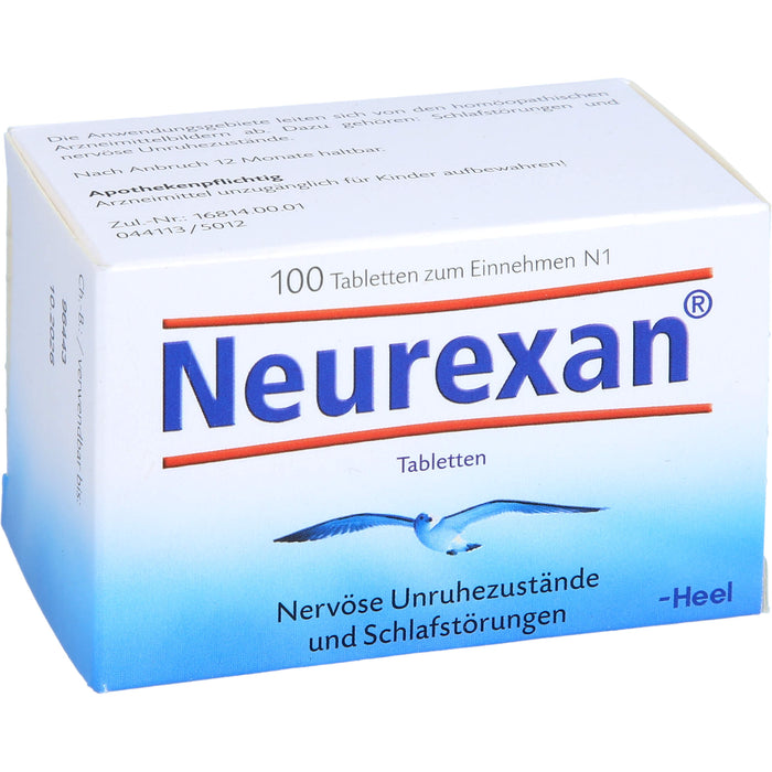 Neurexan Tabletten bei nervösen Unruhezuständen und Schlafstörungen, 100 St. Tabletten