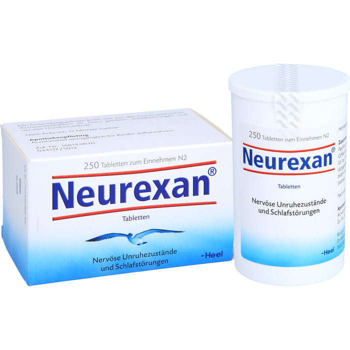 Neurexan Tabletten bei nervösen Unruhezuständen und Schlafstörungen, 250 pc Tablettes