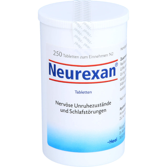 Neurexan Tabletten bei nervösen Unruhezuständen und Schlafstörungen, 250 pc Tablettes