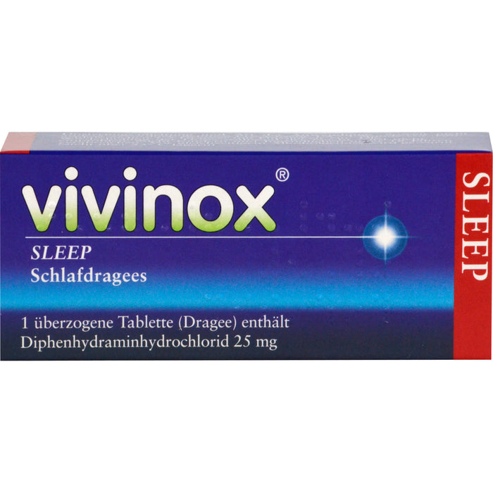 Vivinox sleep Dragees, 50 pcs. Tablets