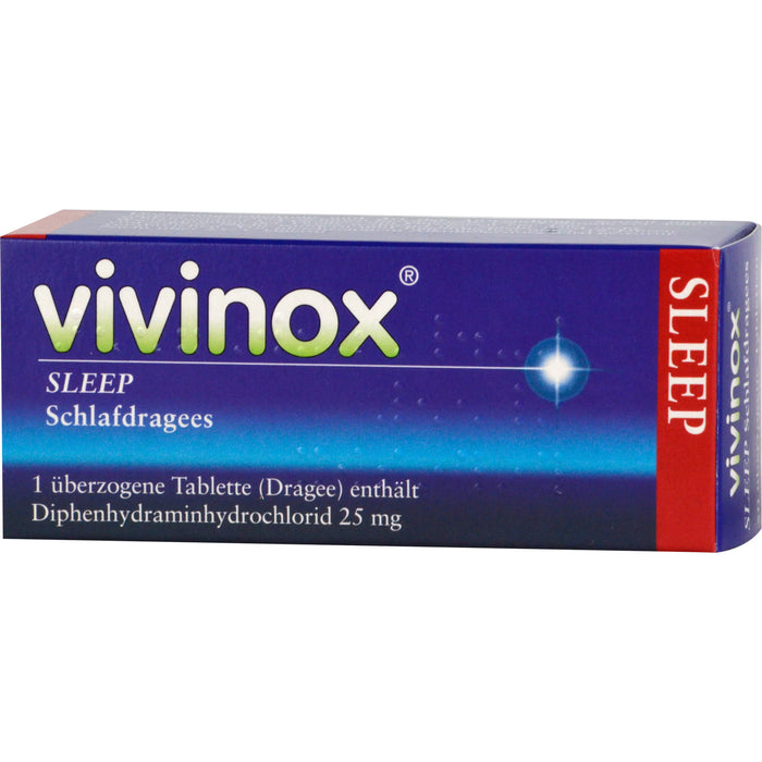 Vivinox sleep Dragees, 50 pcs. Tablets