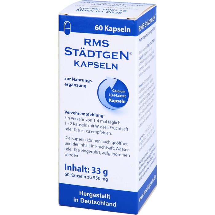 RMS STÄDTGEN Kapseln, 60 pc Capsules