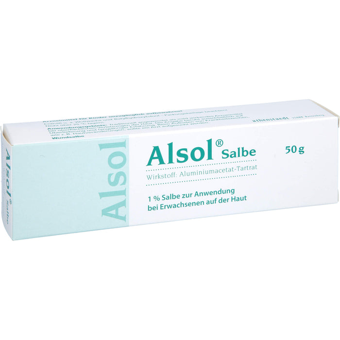 Alsol Salbe bei oberflächlichen Verletzungen, 50 g Salbe