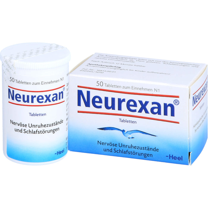 Neurexan Tabletten bei nervösen Unruhezuständen und Schlafstörungen, 50 pc Tablettes