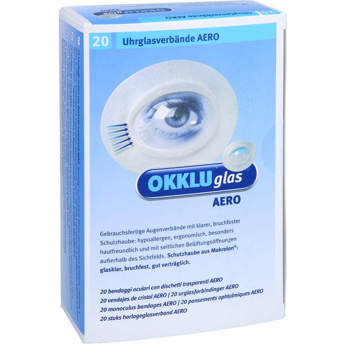 OKKLUGlas-AERO Uhrglasverband, 20 St VER