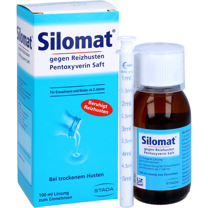 Silomat Pentoxyverin Saft, 100 ml Solution