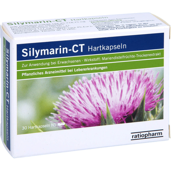 Silymarin-CT Hartkapseln, 30 St HKP