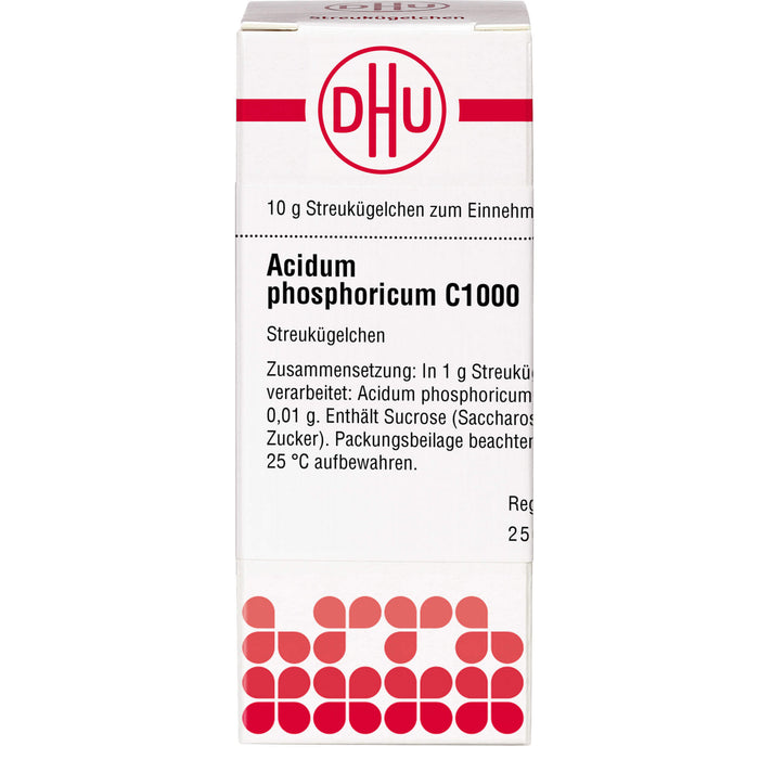 DHU Acidum phosphoricum C1000 Streukügelchen, 10 g Globuli