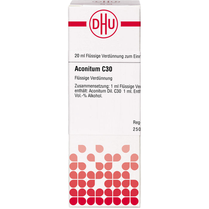 DHU Aconitum C30 Dilution, 20 ml Lösung