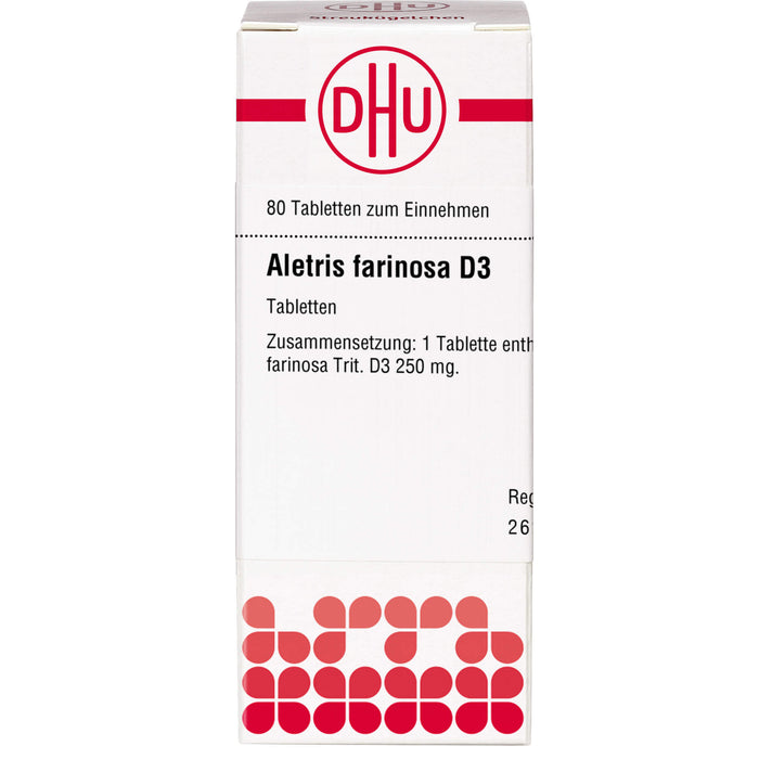 DHU Aletris farinosa D3 Tabletten, 80 St. Tabletten