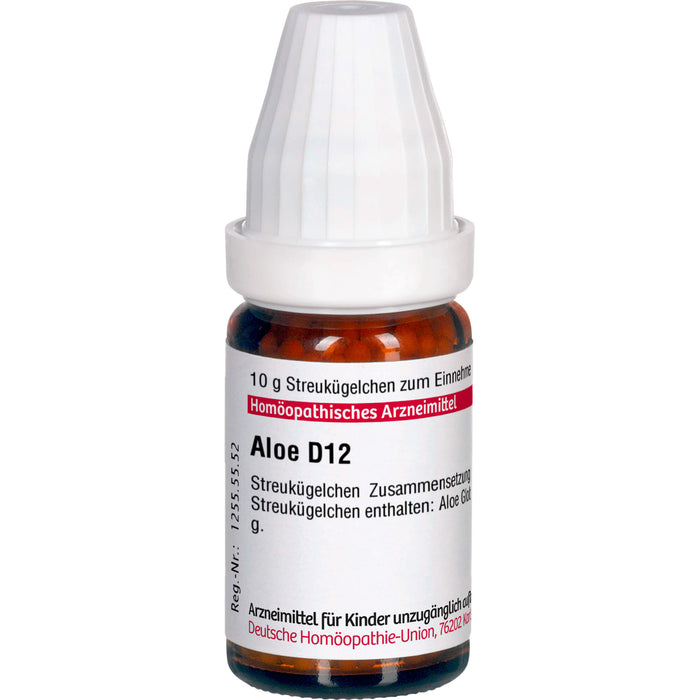 DHU Aloe D12 Streukügelchen, 10 g Globuli