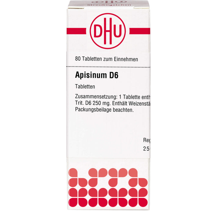 DHU Apisinum D 6 Tabletten, 80 St. Tabletten