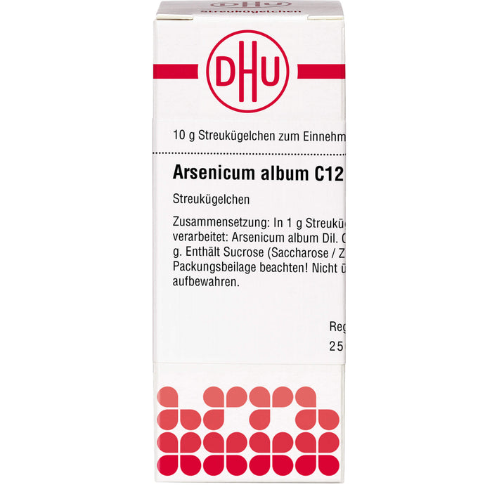 DHU Arsenicum album C12 Streukügelchen, 10 g Globules