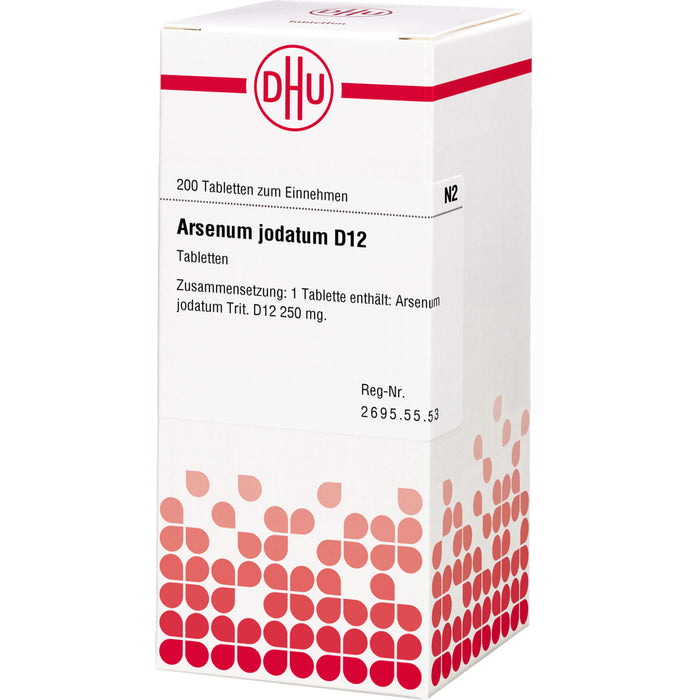 Arsenum jodatum D12 DHU Tabletten, 200 St. Tabletten