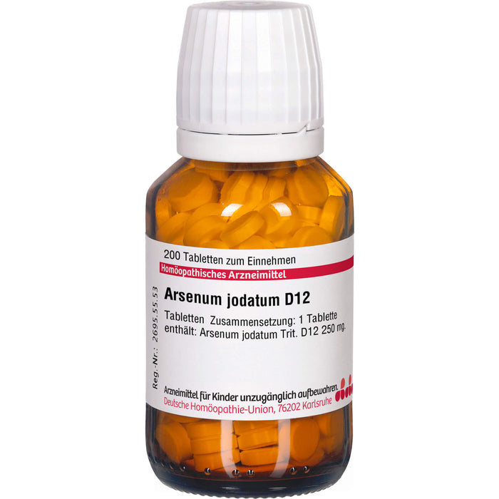 DHU Arsenum jodatum D12 Tabletten, 200 pc Tablettes