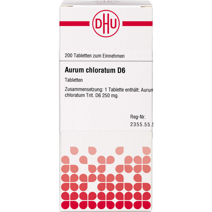 DHU Aurum chloratum D6 Tabletten, 200 St. Tabletten