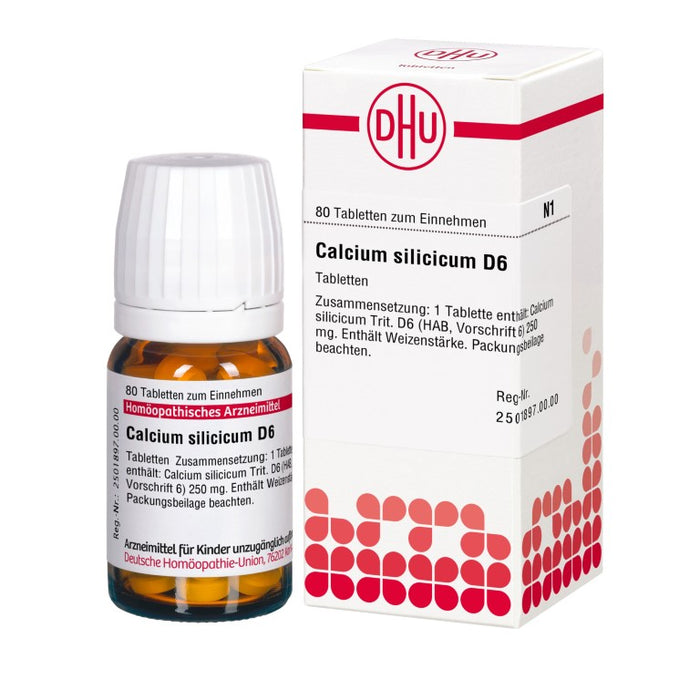 DHU Calcium silicicum D6 Tabletten, 80 pcs. Tablets