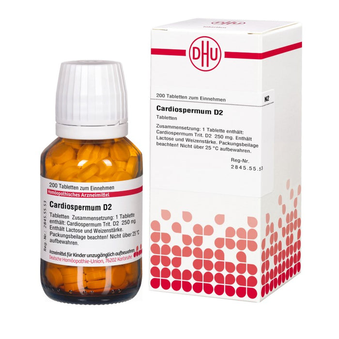 DHU Cardiospermum D2 Tabletten, 200 St. Tabletten