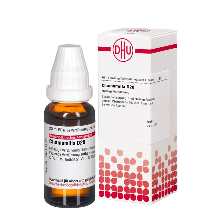 DHU Chamomilla D20 Dilution, 20 ml Lösung