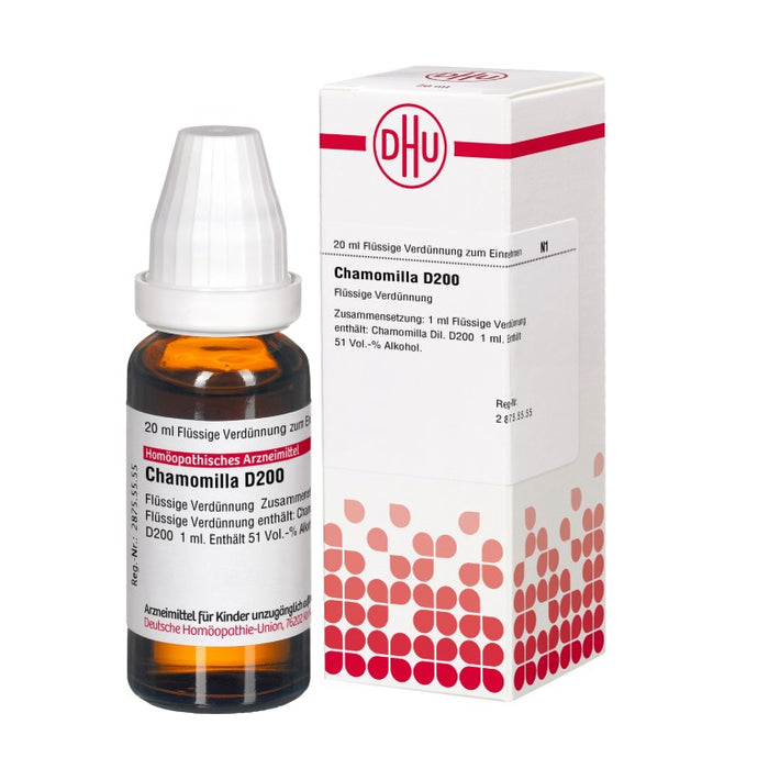 DHU Chamomilla D200 Dilution, 20 ml Lösung