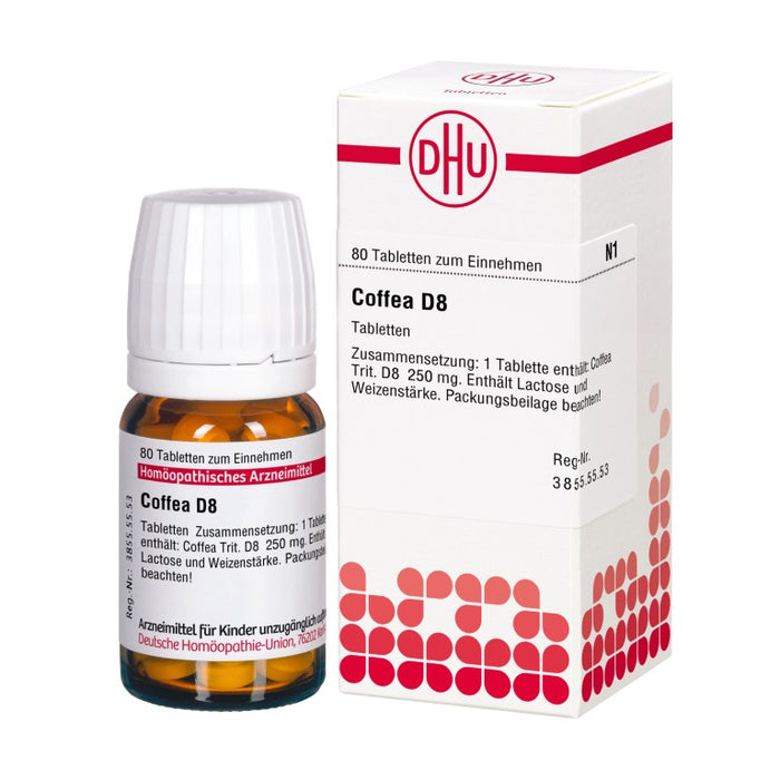 DHU Coffea D8 Tabletten, 80 St. Tabletten