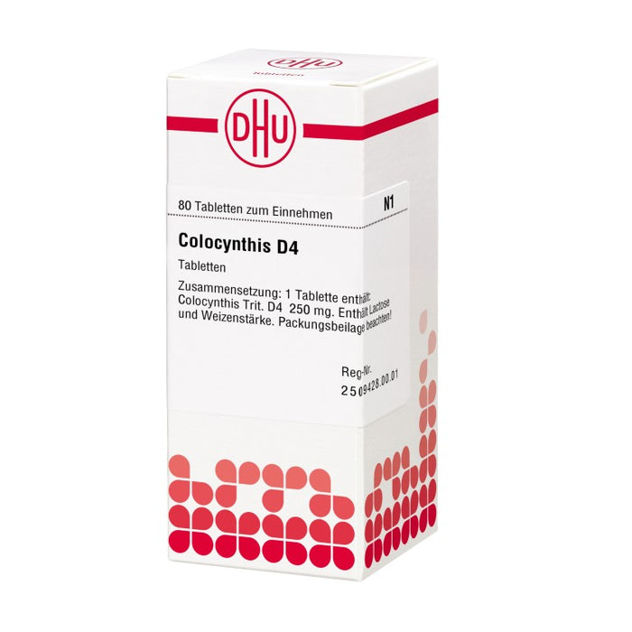 Colocynthis D4 DHU Tabletten, 80 St. Tabletten