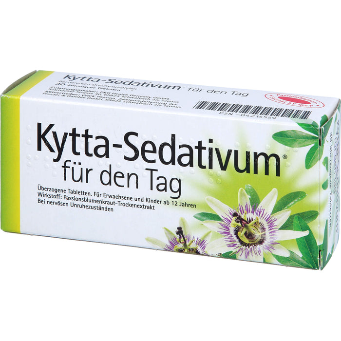 Kytta-Sedativum für den Tag überzogene Tabletten, 30 pcs. Tablets