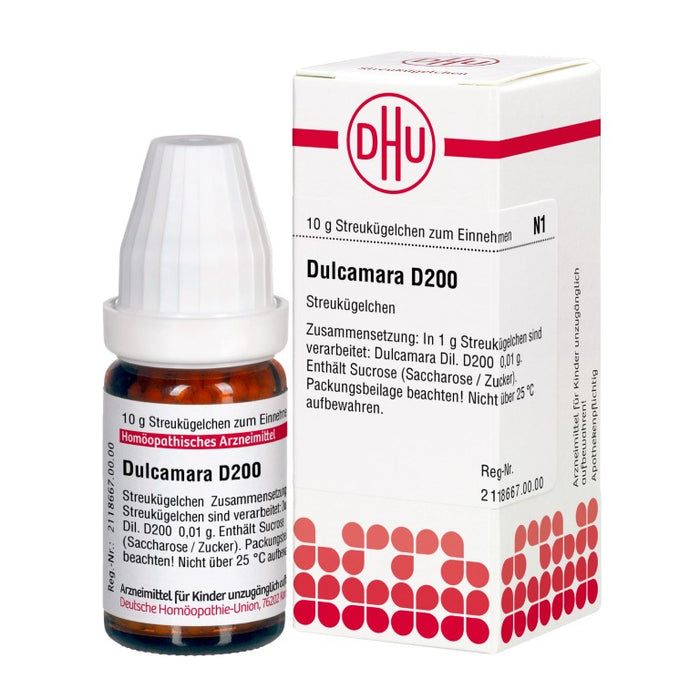 Dulcamara D200 DHU Globuli, 10 g Globuli