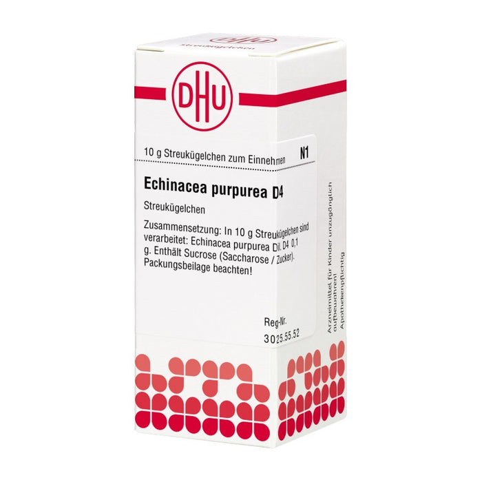 DHU Echinacea purpurea D4 Streukügelchen, 10 g Globules